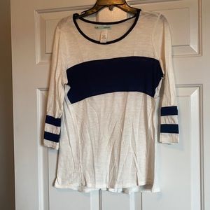 3 quarter length sleeve Tee